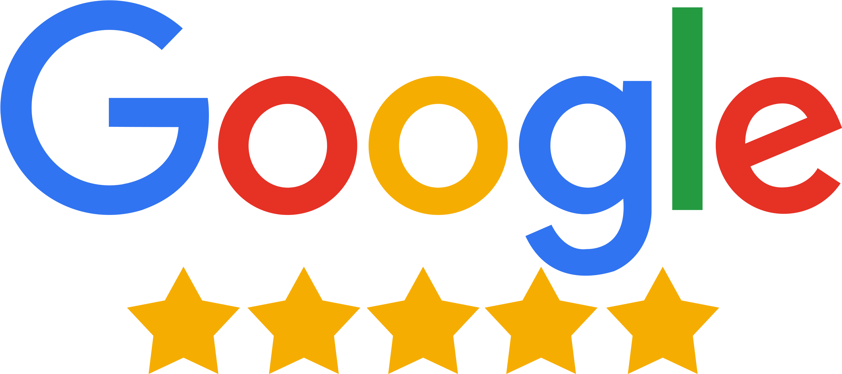 5 Star Google Reviews
